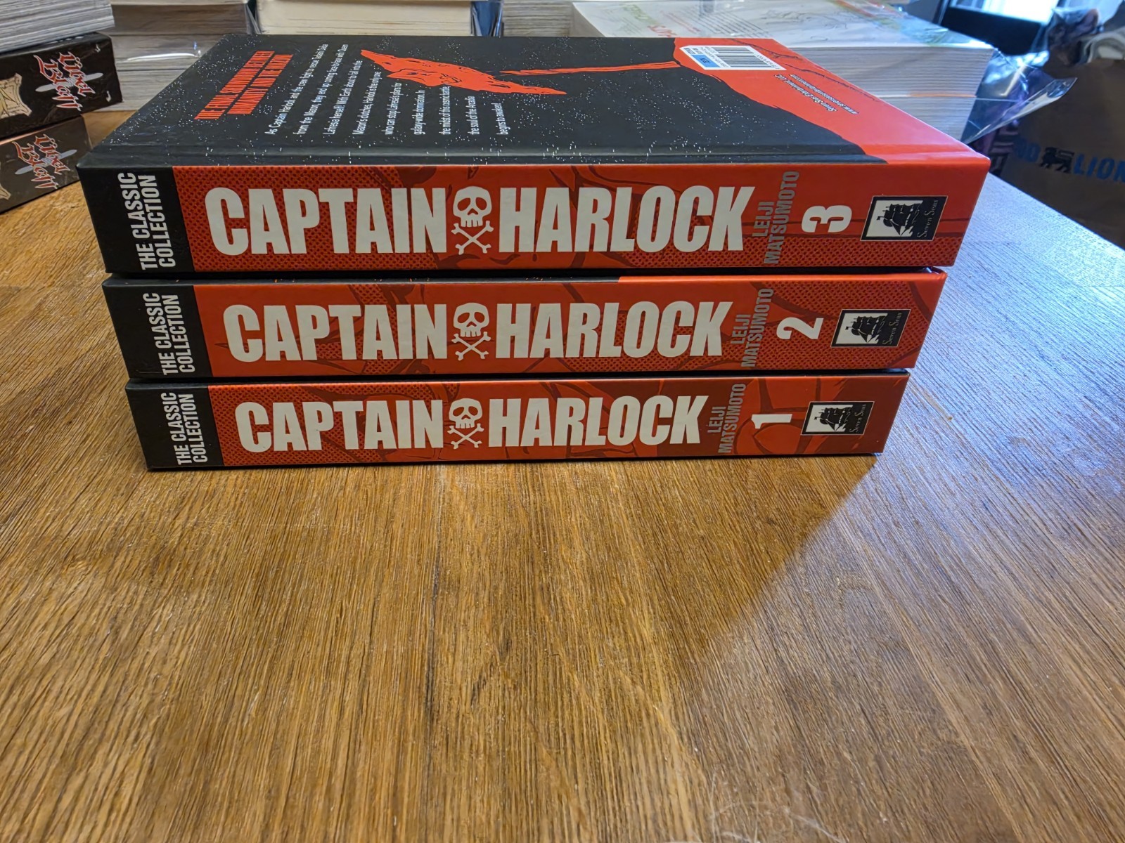 Seven Seas Manga Captain Harlock Classic Collection Vol. 1 - 3 English HC Seven Seas Manga Captain Harlock Classic Collection Vol. 1 - 3 English HC