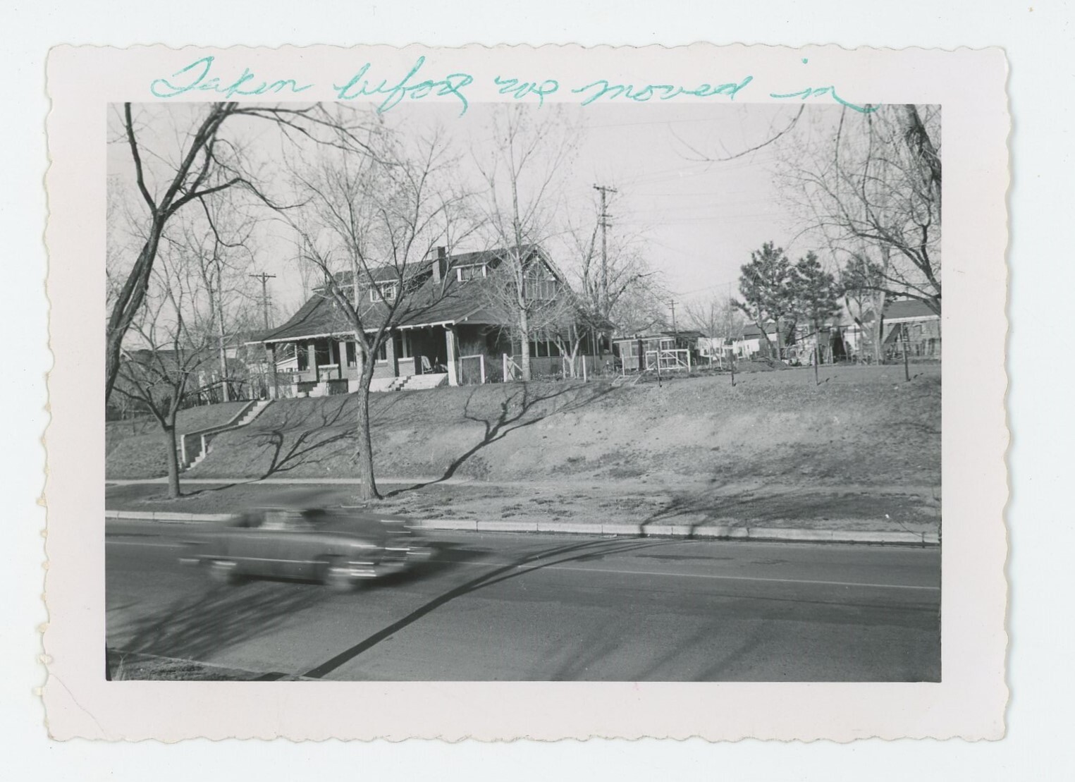 Vintage Photo Family Home 1478 South University Blvd. Denver CO 80210 1951