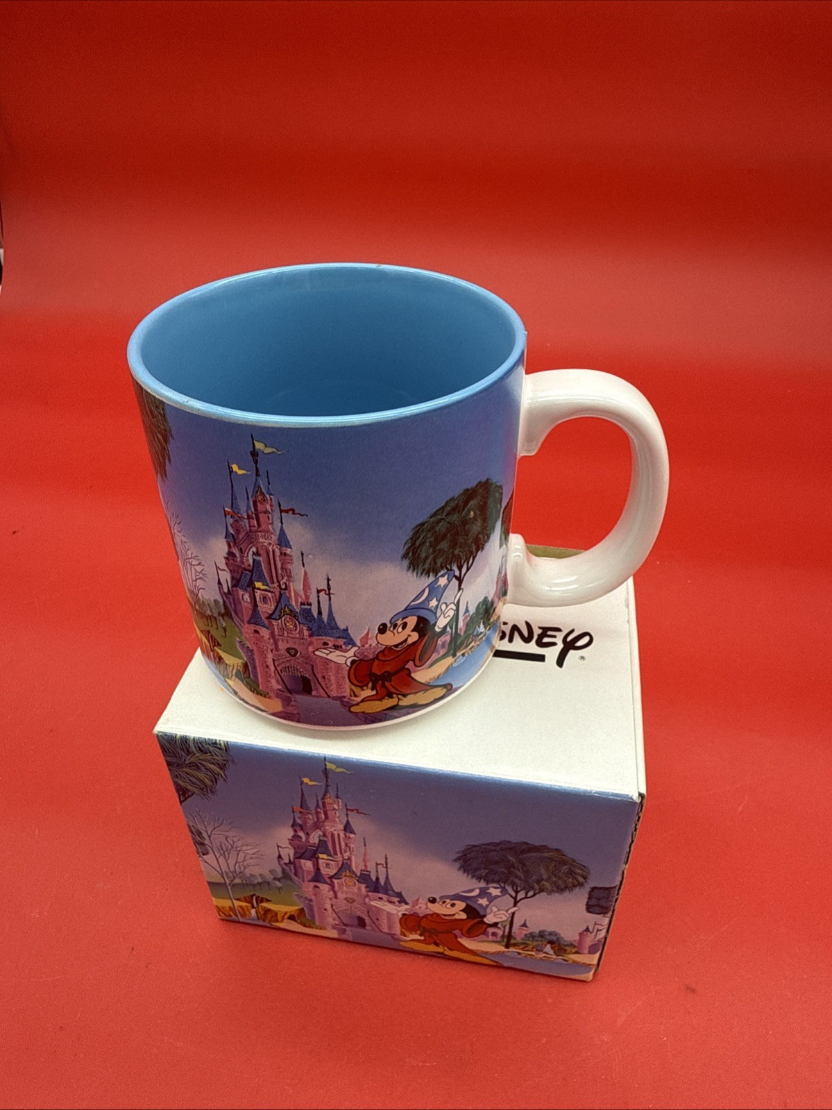 Euro Disney April 12, 1992 Commemorative 12 oz. Mug Mickey Mouse NEW in Box