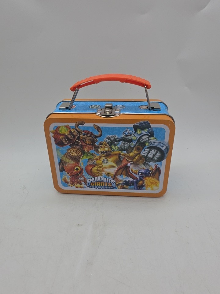 Skylanders Giants Tin Lunch Box Tote 4\ Skylanders Giants Tin Lunch Box Tote 4\
