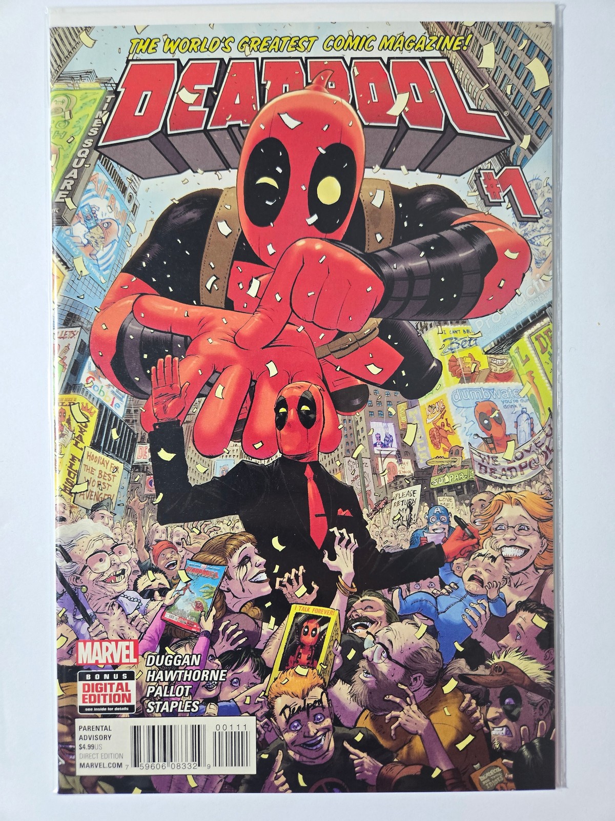 Marvel Deadpool Comic Bundle Issues 001-004