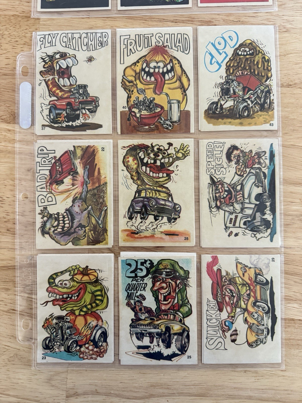 Vintage 1970s Donruss CB Radio Stickers & Odd Rods Trading Cards Lot