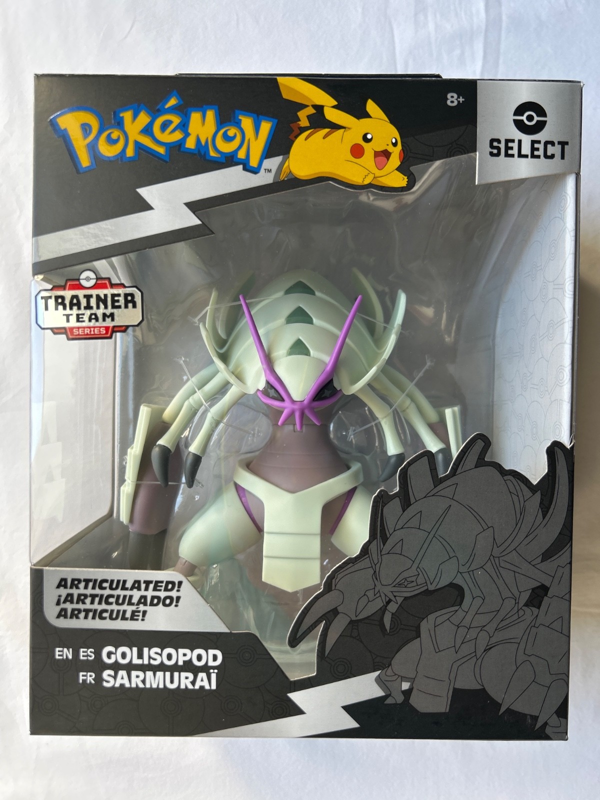 Pokémon Select Golisopod Jazwares Series 8 Articulated Figure New & Sealed