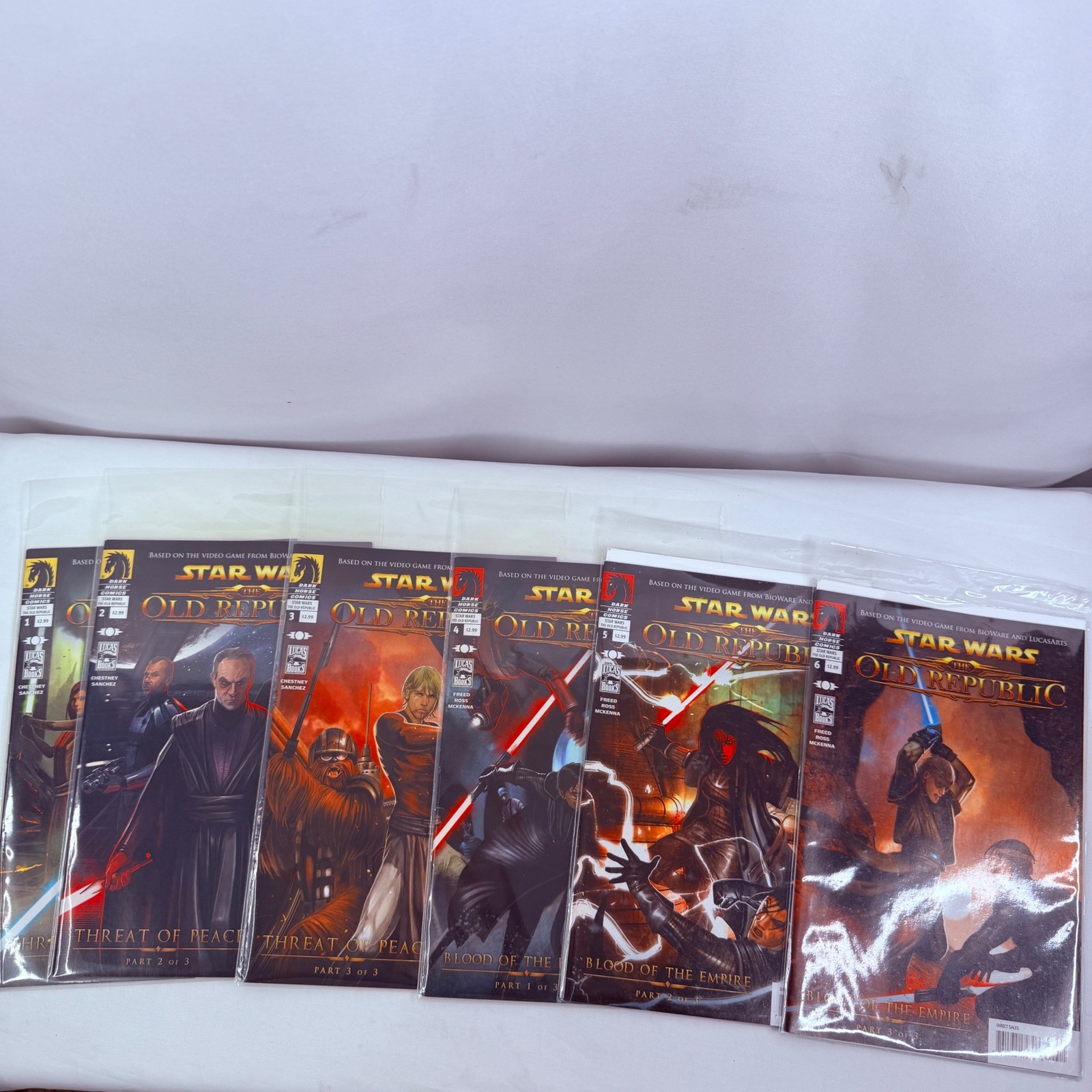 Star Wars The Old Republic Dark Horse 1-6 Lot 1st Darth Thanaton Baras Marr Star Wars The Old Republic Dark Horse 1-6 Lot 1st Darth Thanaton Baras Marr