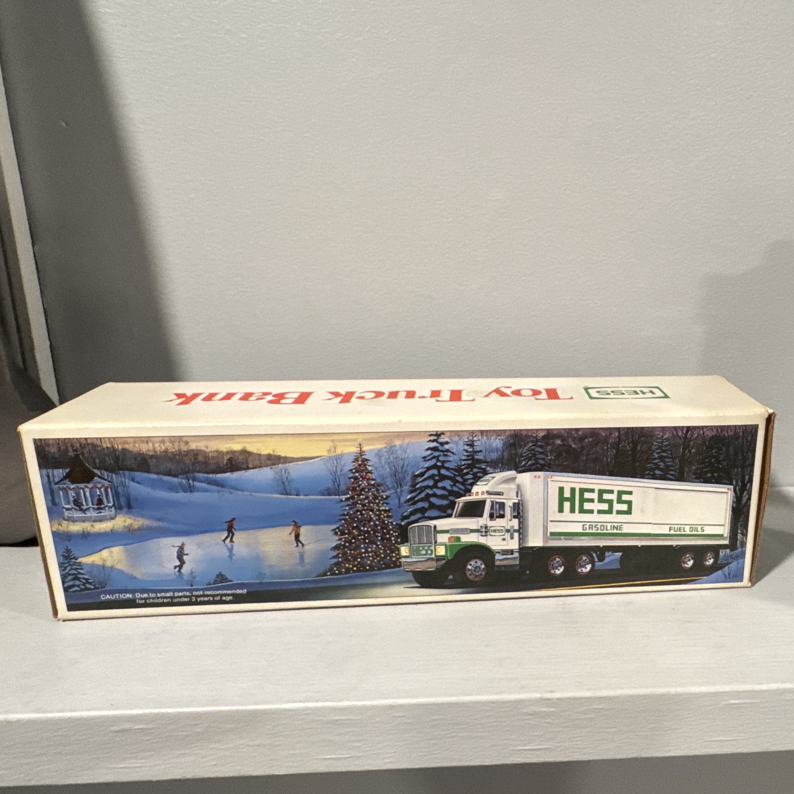 Vintage Hess Toy Truck Bank New