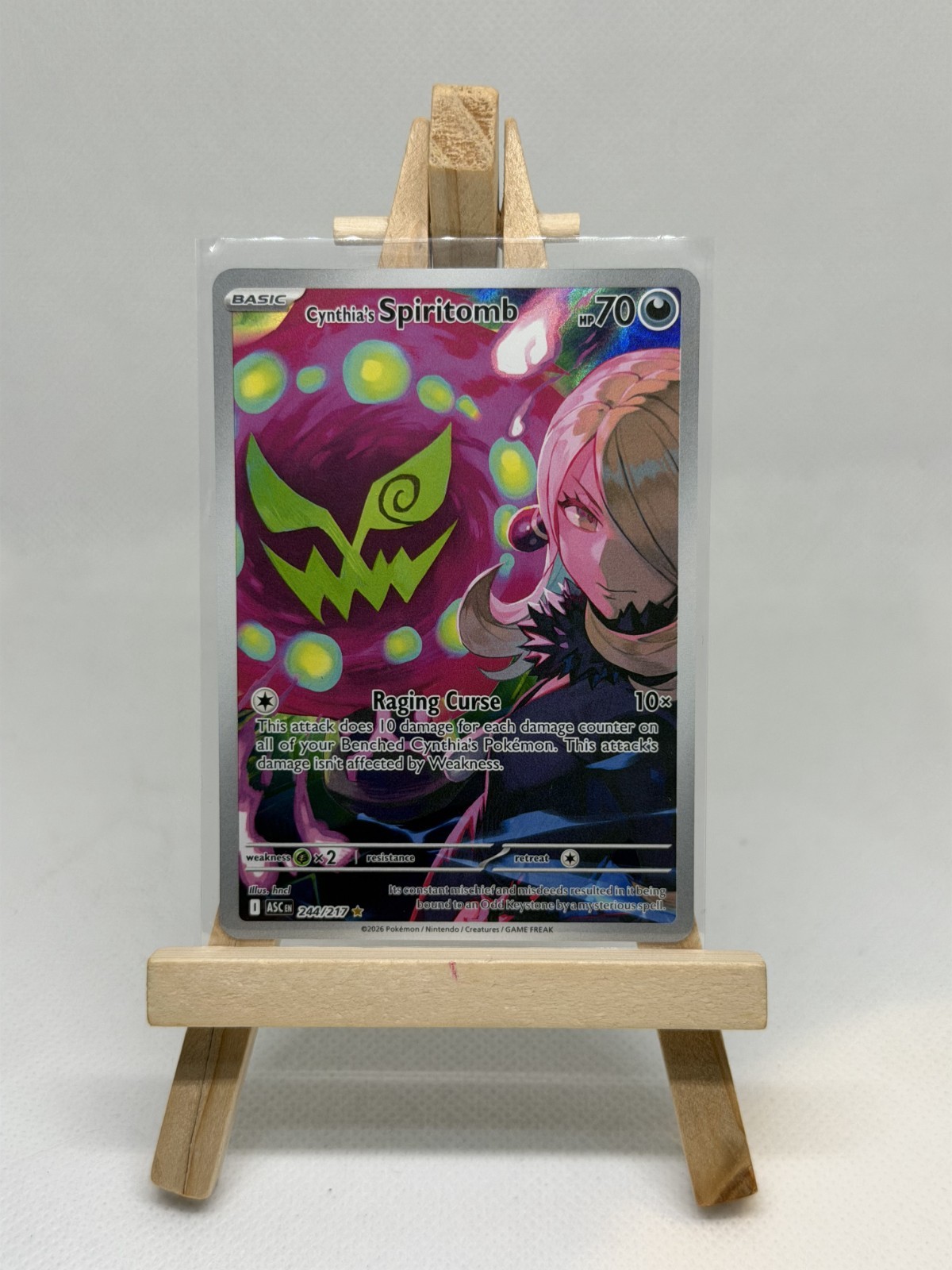 Cynthia\'s Spiritomb 244/217 Pokemon Ascended Heroes