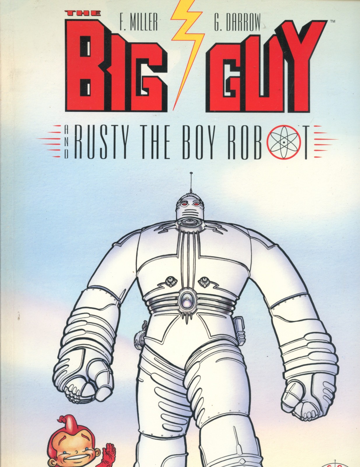 BIG GUY and RUSTY Graphic Novel 1st Print 1996 Dark Horse VG+ MILLER & Darrow