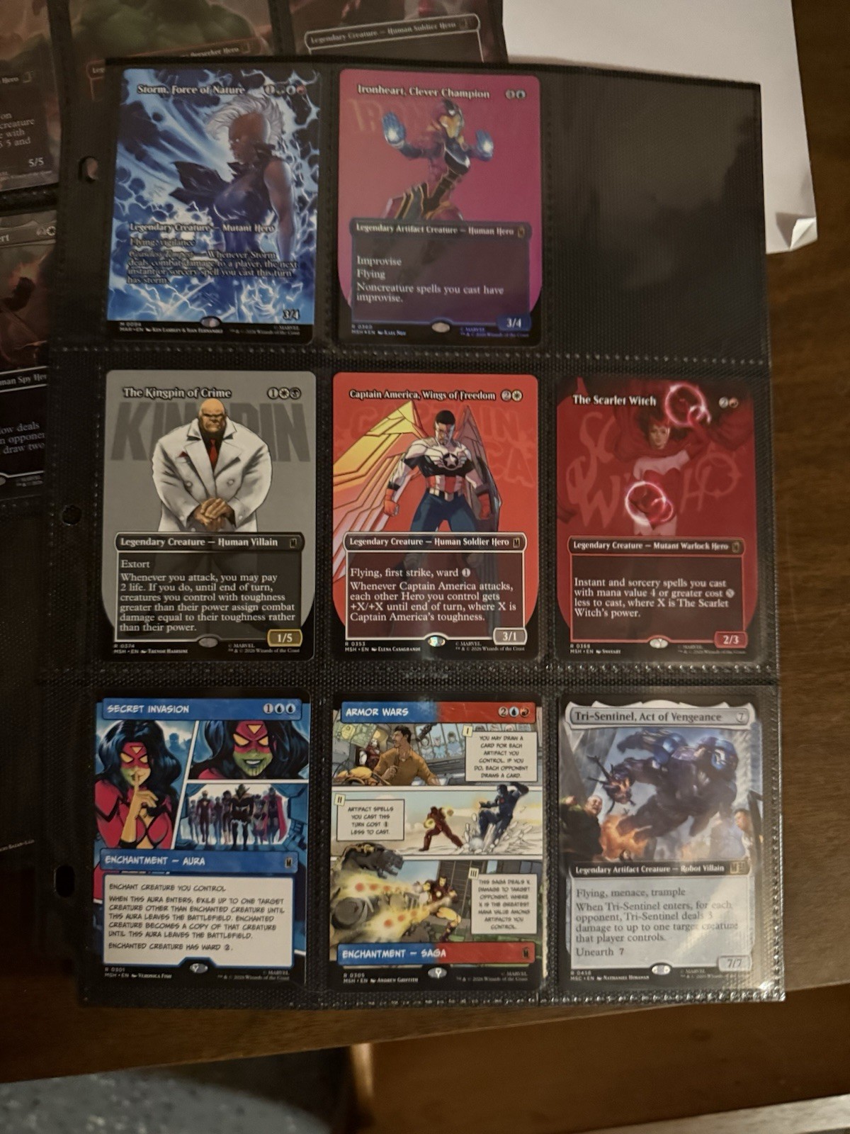 MTG Marvel Superheroes Borderless lot