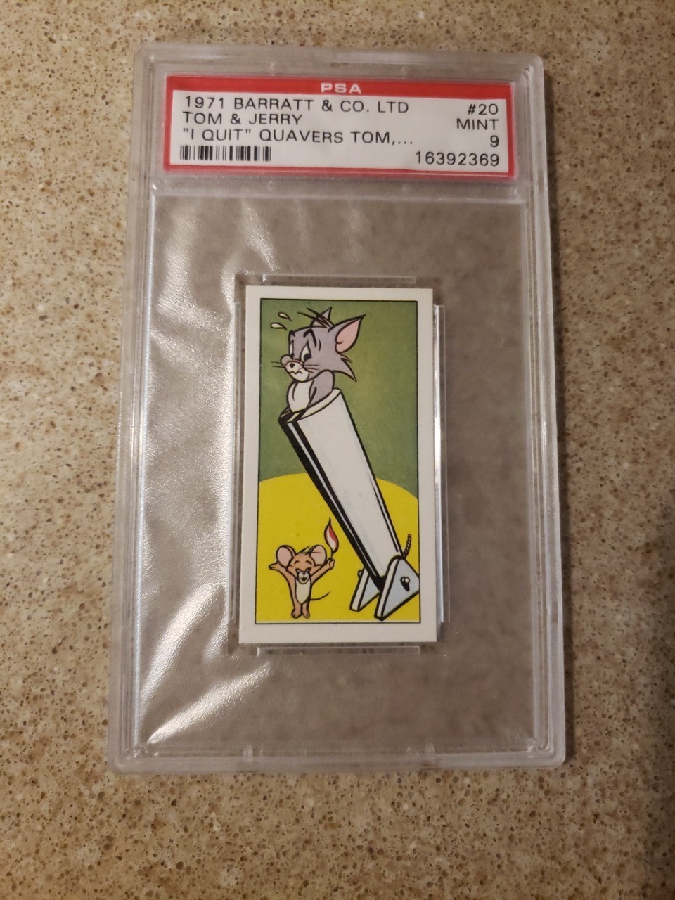 🐱1971 Barratt & Co TOM & JERRY 🐱1971 Barratt & Co TOM & JERRY