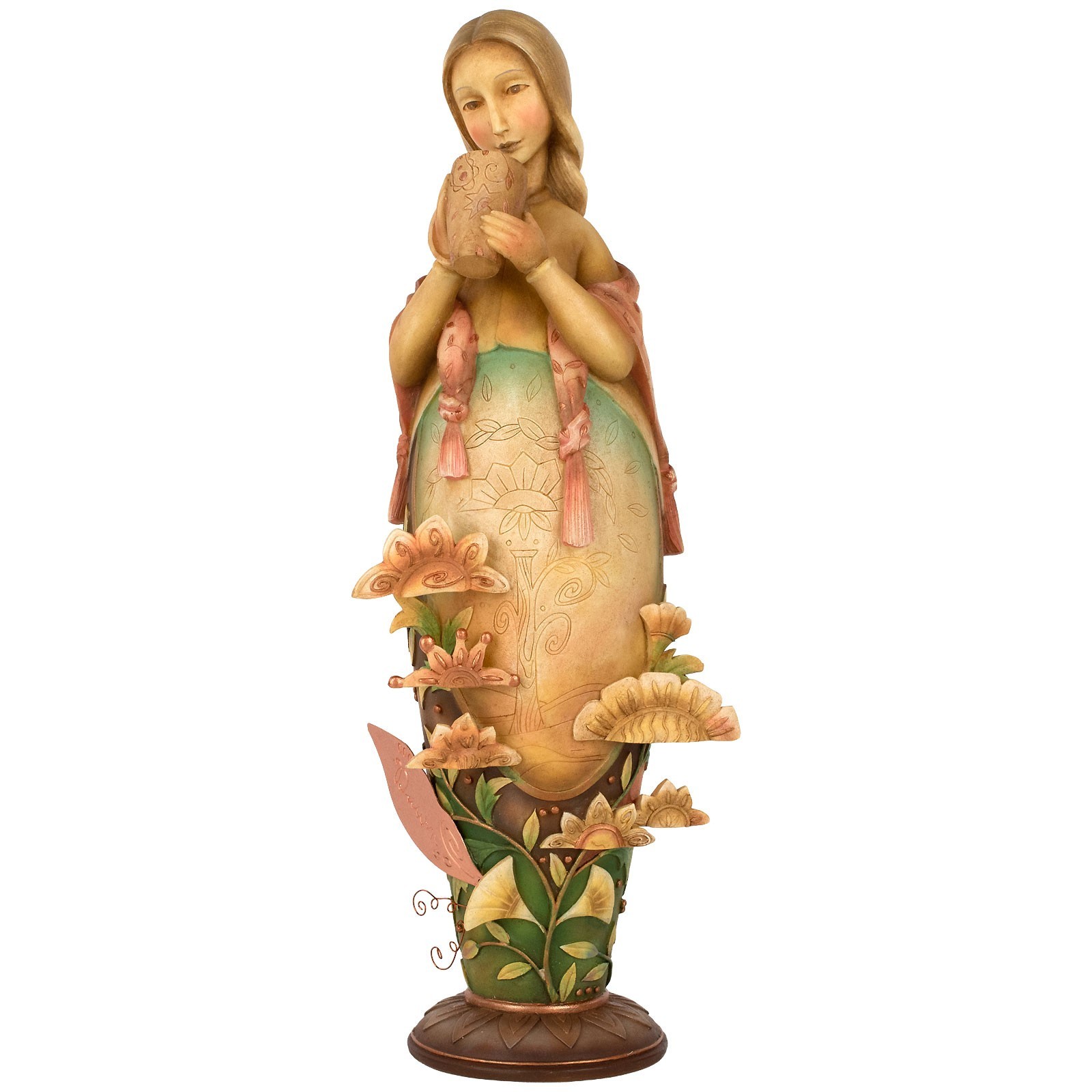 Blooming Wild 10.25in Dawn Figurine 2003 A New Day Coffee New In Box 117012