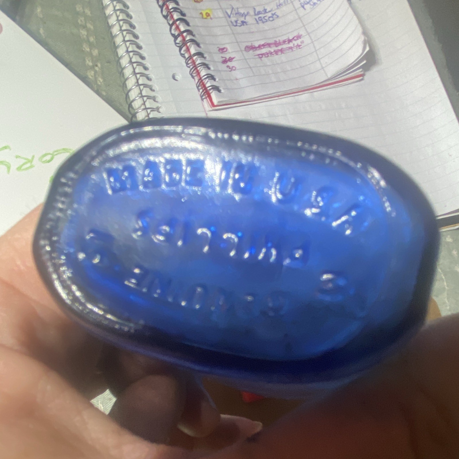 Genuine  Blue Phillips USA .ERROR IN THE WORD “USA”.   Instead Says “U.A.S.”
