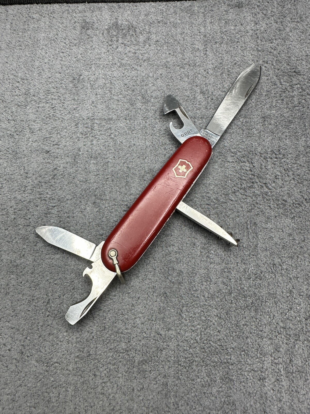 1957-1960 Vintage VICTORINOX VICTORIA OFFICIER SUISSE Swiss Army Knife 