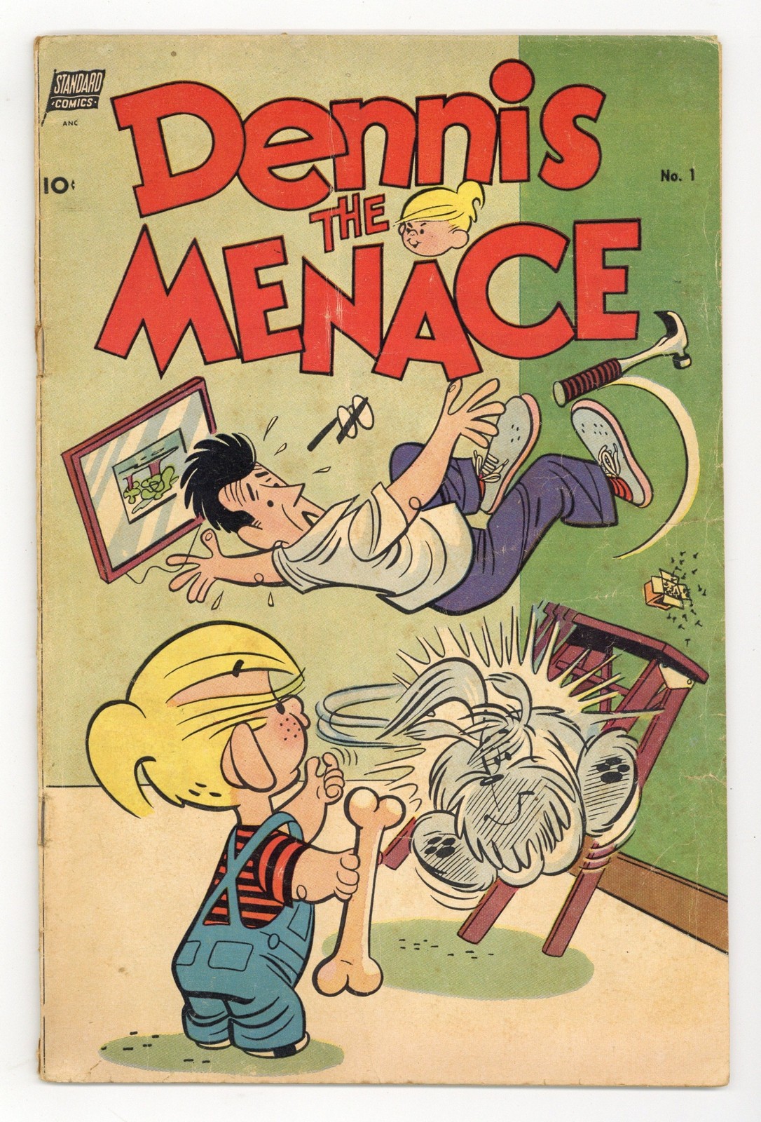 Dennis the Menace #1 GD+ 2.5 1953