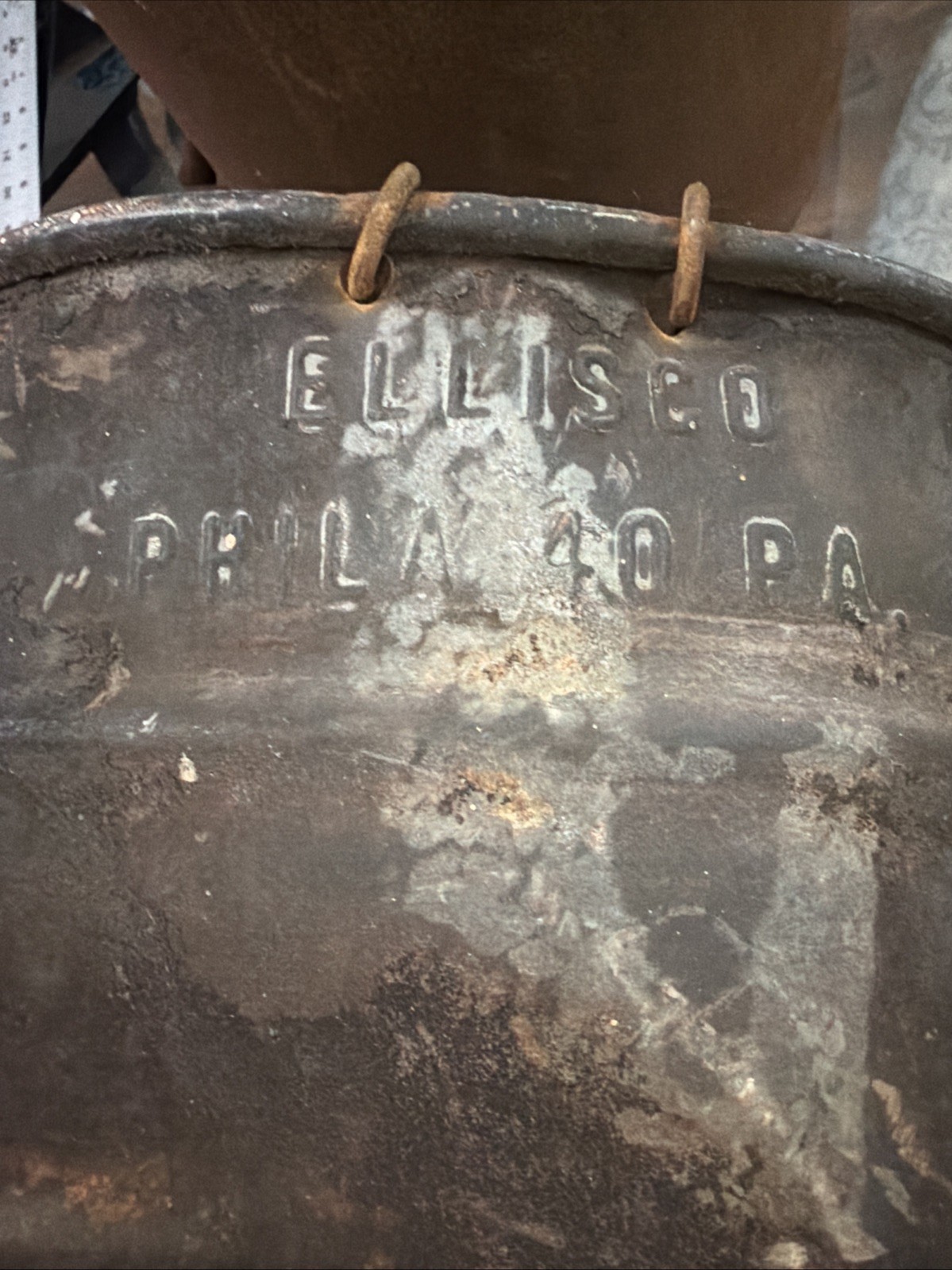 Vtg Large WYETH Galvanized Metal Funnel Farm Garage Decor Antique 11” wide Vtg Large WYETH Galvanized Metal Funnel Farm Garage Decor Antique 11” wide