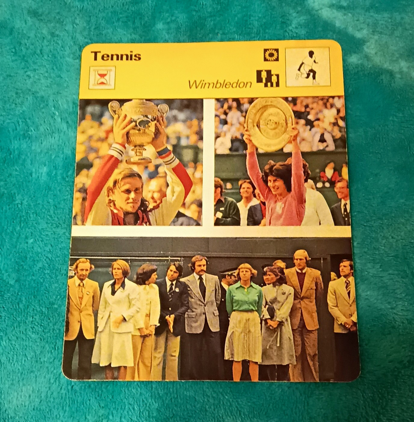 Edito-Service S.A. Wimbledon The Centenary Year Base Set Card #03 005 77-22