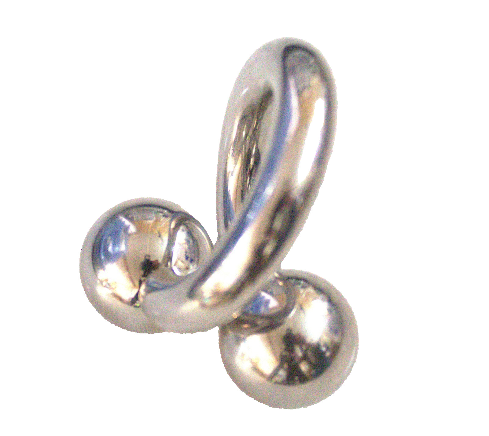 RARE 4g 11/16 XL 13mm Ball Twister Spiral Reverse Prince Albert Jewelry Weight RARE 4g 11/16 XL 13mm Ball Twister Spiral Reverse Prince Albert Jewelry Weight