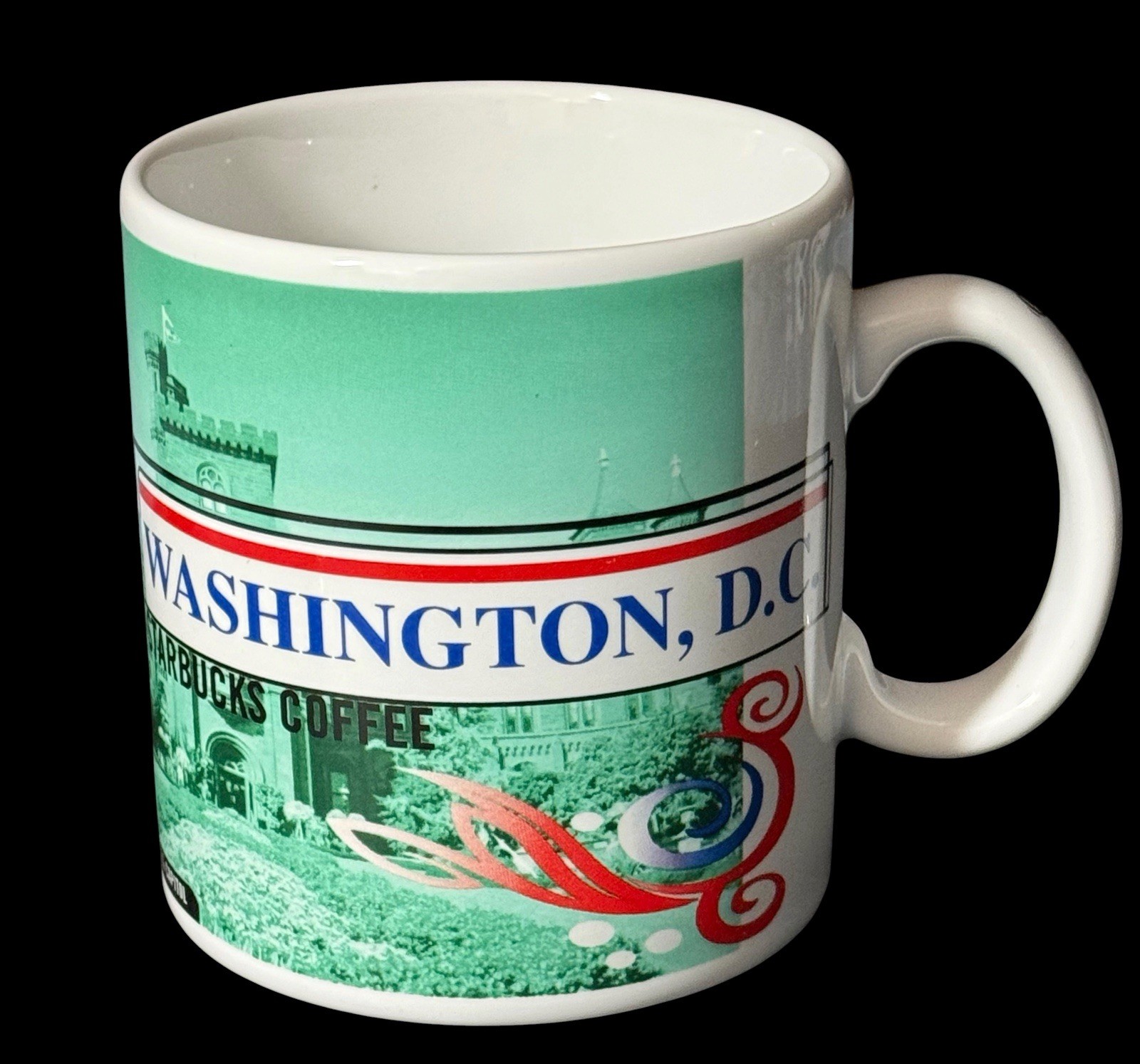 NEW Vintage STARBUCKS “Washington D.C.” 1998 COLLECTABLE Coffee Cup NEW Vintage STARBUCKS “Washington D.C.” 1998 COLLECTABLE Coffee Cup