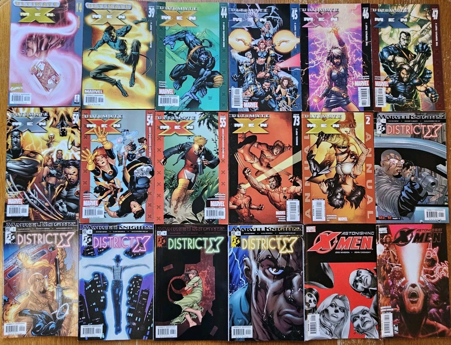 Huge Mixed Modern Lot Of 85 X-MEN Comic Books HIGH GRADE ULTIMATE ASTONISHING 