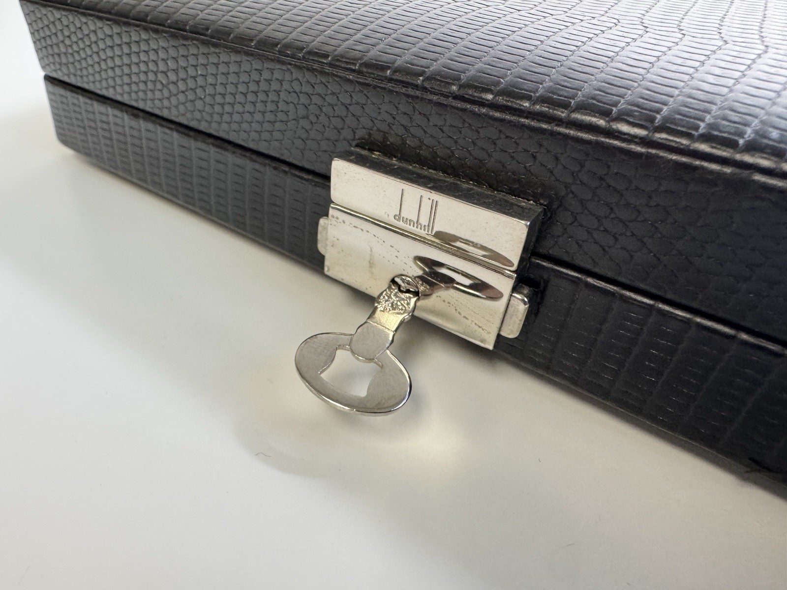 dunhill london black leather travel cigar humidor beautiful dunhill london black leather travel cigar humidor beautiful