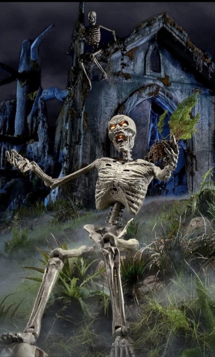 5 FEET ULTRA POSEABLE AND STAY SKELETON CORPSE*LED EYES & MOUTH*BRAND NEW*5 FT 5 FEET ULTRA POSEABLE AND STAY SKELETON CORPSE*LED EYES & MOUTH*BRAND NEW*5 FT