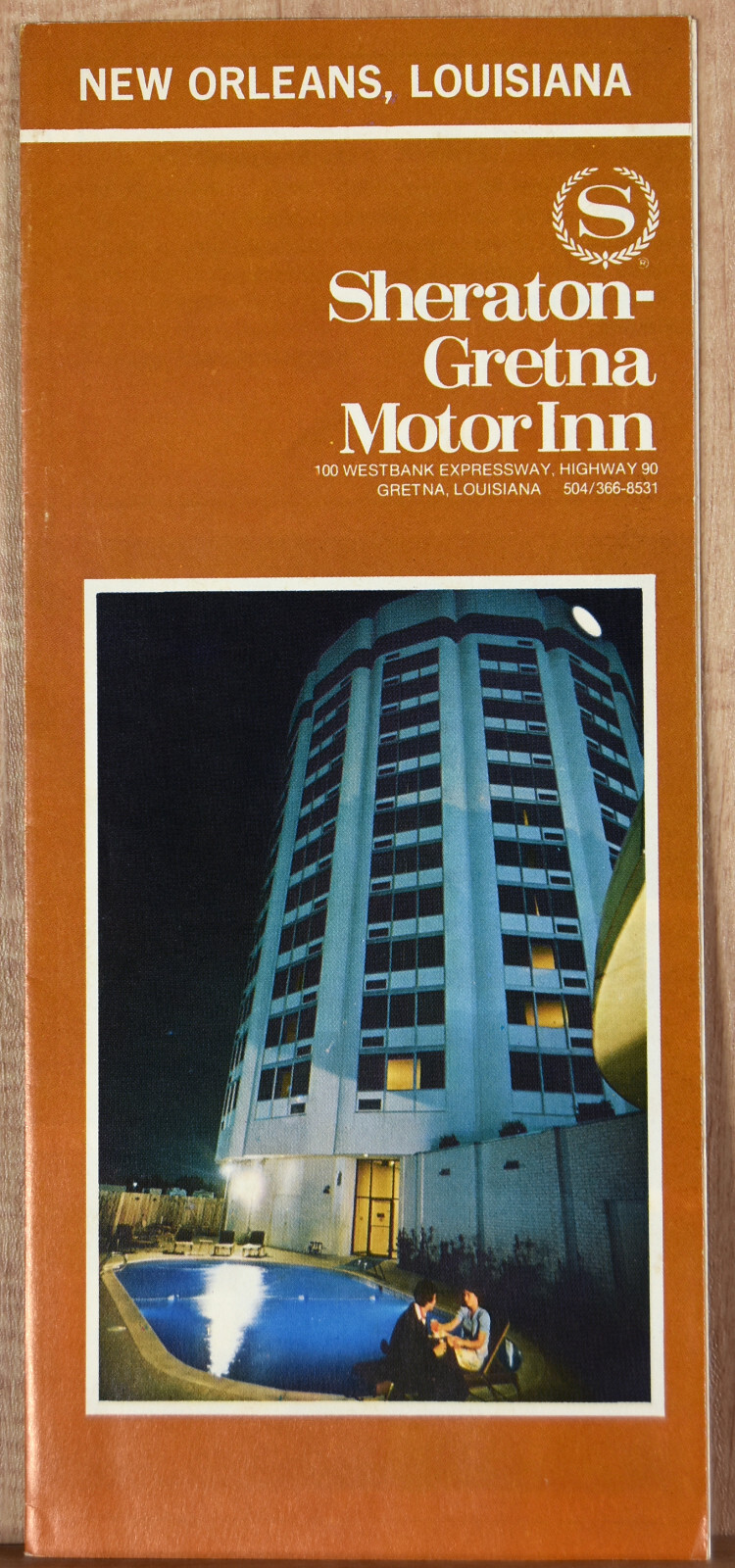 1970s Brochure Sheraton Gretna Motor Inn New Orleans LA Louisiana Hotel Motel 1970s Brochure Sheraton Gretna Motor Inn New Orleans LA Louisiana Hotel Motel