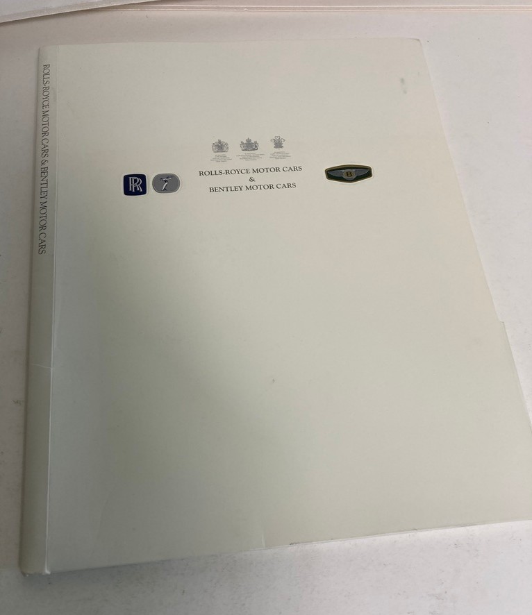 Rolls-Royce Bentley Motor Cars 2001 Media Press Kit EXP Speed 8 Le Mans Rolls-Royce Bentley Motor Cars 2001 Media Press Kit EXP Speed 8 Le Mans