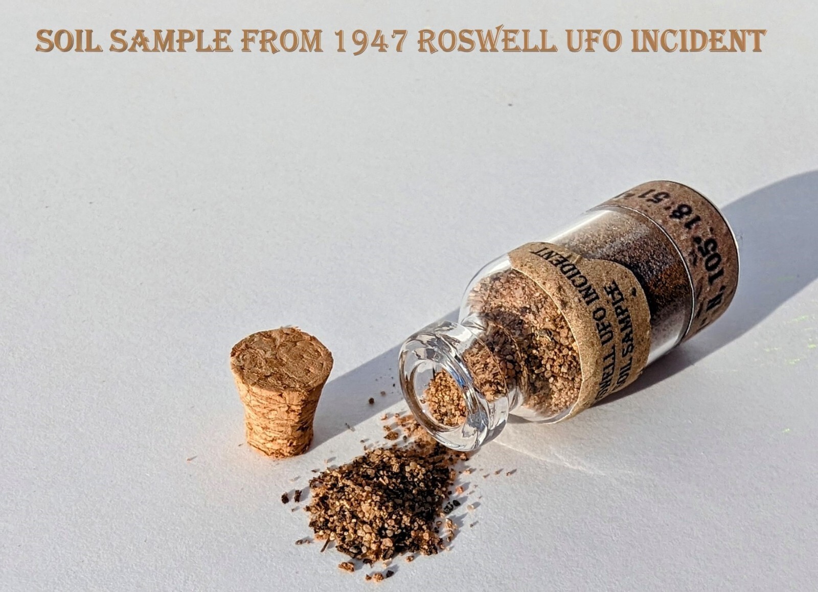 1947 Roswell UFO Incident Soil / Earth Sample