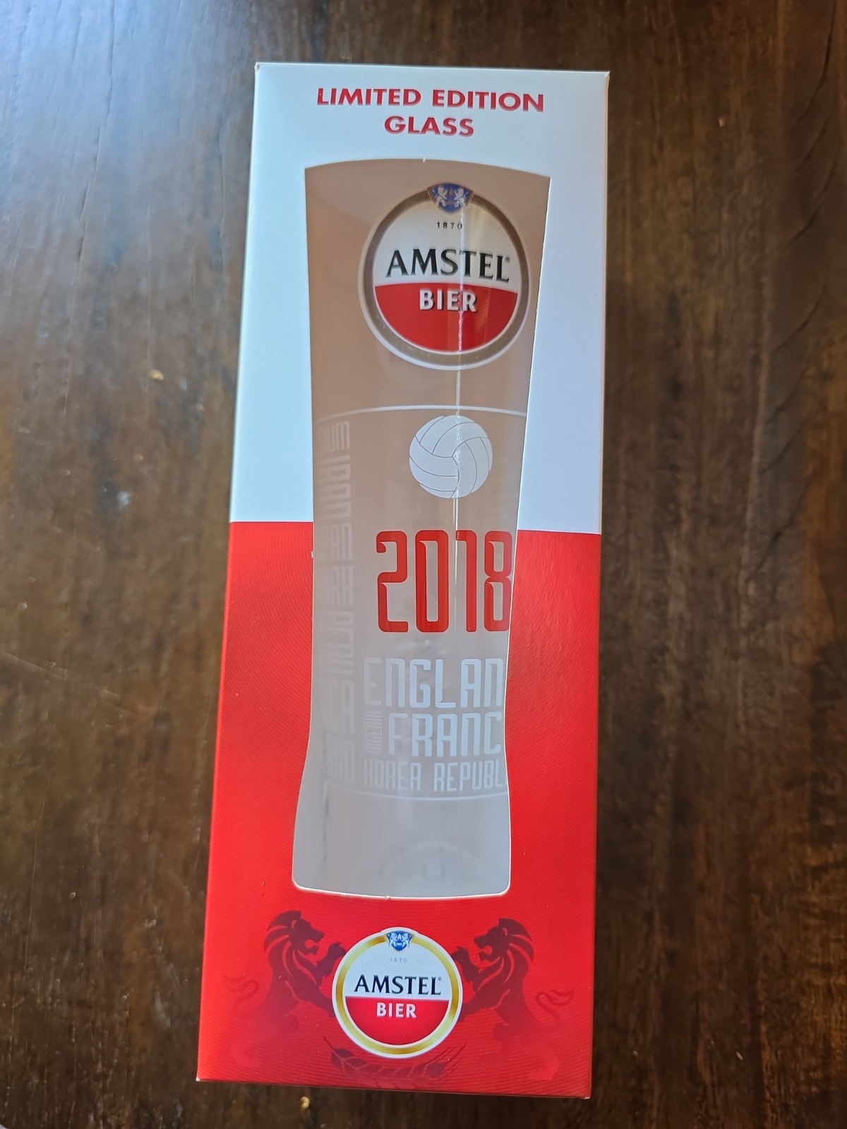 Amstel Pint Glasses 2018 Limited Edition Amstel Pint Glasses 2018 Limited Edition