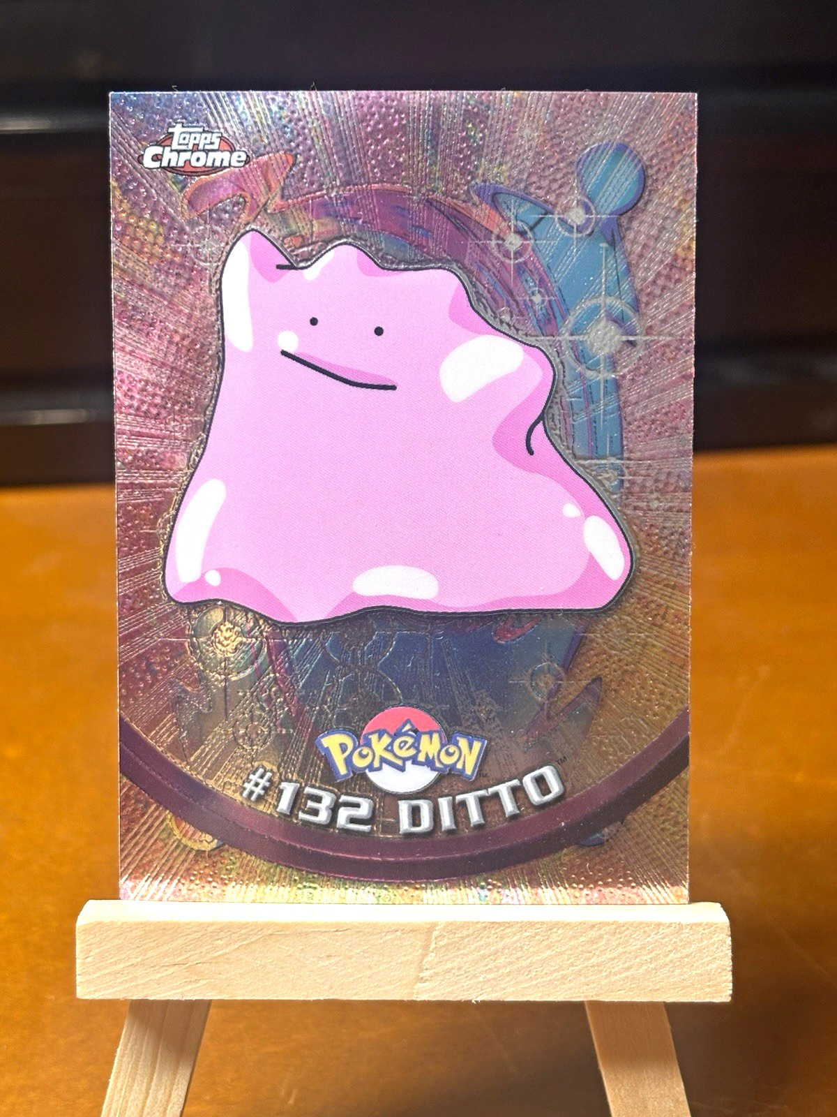 Topps 2000 Topps Chrome Pokémon TV Animation Edition #132 Ditto Card English