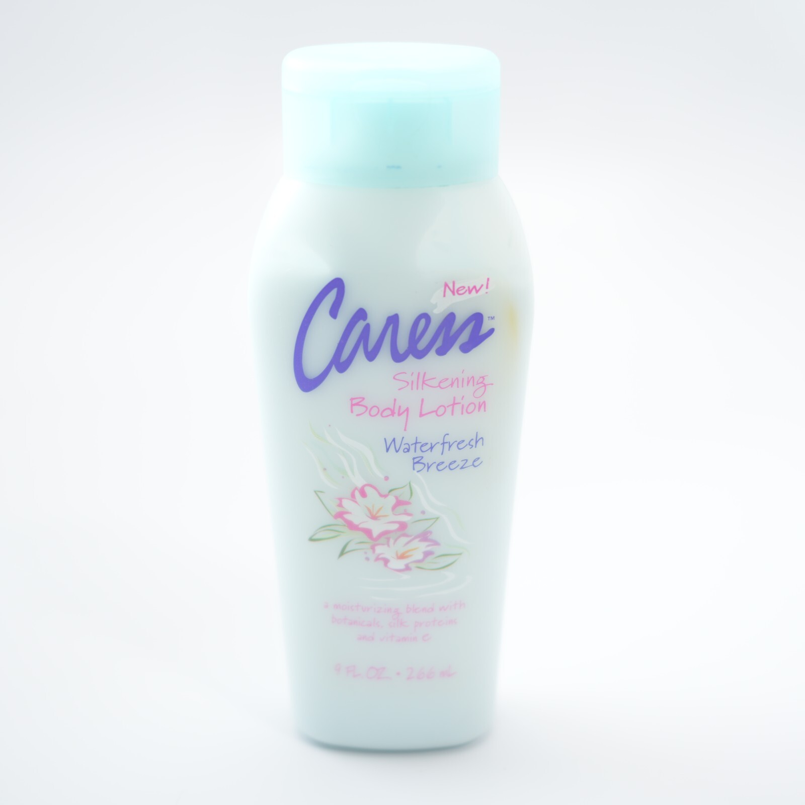 USED Caress Waterfresh Breeze Silkening Body Lotion 9 oz 1999 UPC 305218048005 USED Caress Waterfresh Breeze Silkening Body Lotion 9 oz 1999 UPC 305218048005