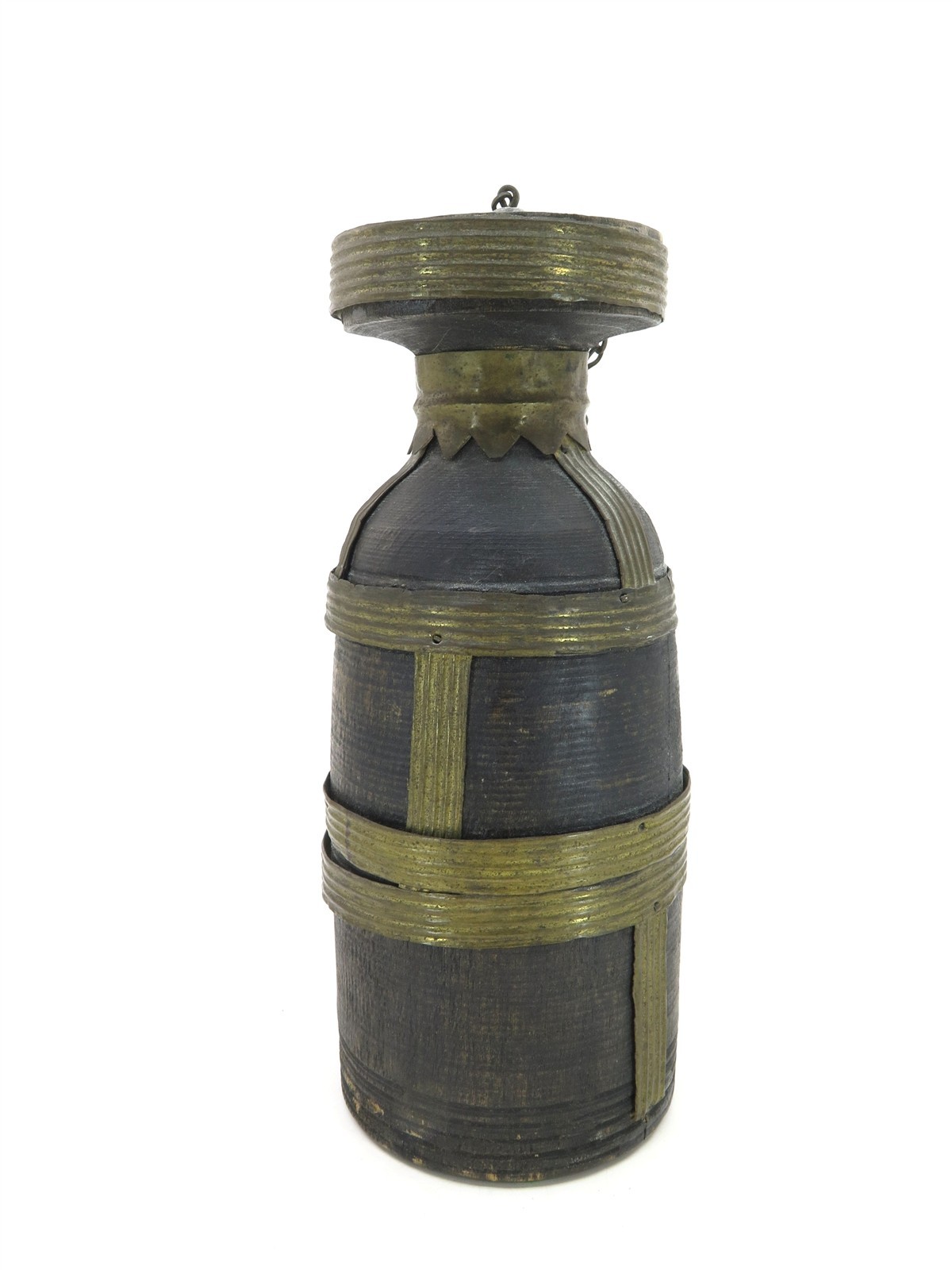 Antique Nepalese Sherpa Thaka Kare / Bottle Pot from the Namche Bazaar 7.5\ Antique Nepalese Sherpa Thaka Kare / Bottle Pot from the Namche Bazaar 7.5\