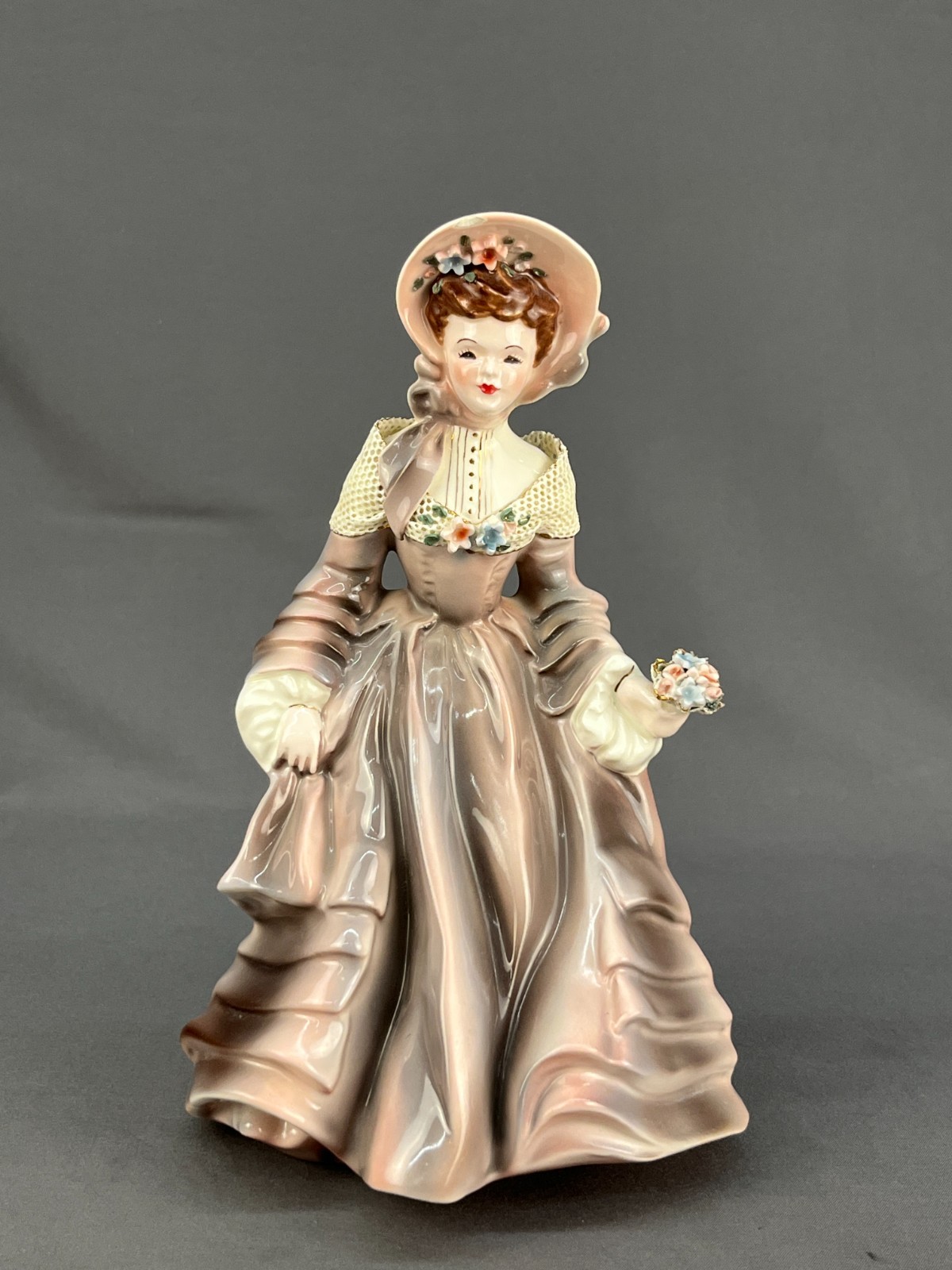 Vintage 1950’s Florence Ceramics Claudia Southern Bell 8 1/4\ Vintage 1950’s Florence Ceramics Claudia Southern Bell 8 1/4\