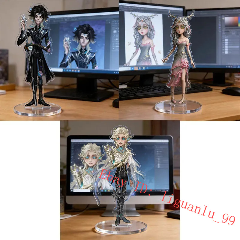 3Pcs/set Identity V Matador‌ Marcus Thorne Acrylic Figure Standing Model 10Cm