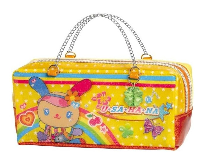 Usahana Glitter Pouch with Chain Sun-Faded Brand new Unused Sanrio Character JP