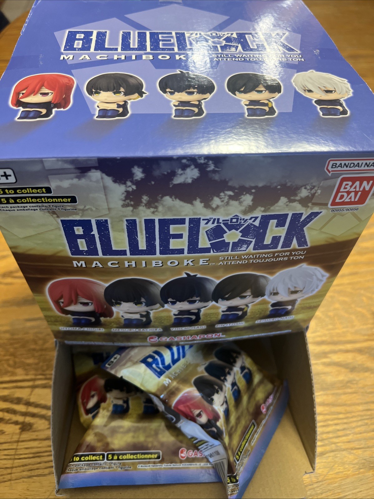 BLUE LOCK MACHIBOKE STILL WAITING FOR YOU Lot of 8 Sealed Blind Bags W/ DISPLAY BLUE LOCK MACHIBOKE STILL WAITING FOR YOU Lot of 8 Sealed Blind Bags W/ DISPLAY