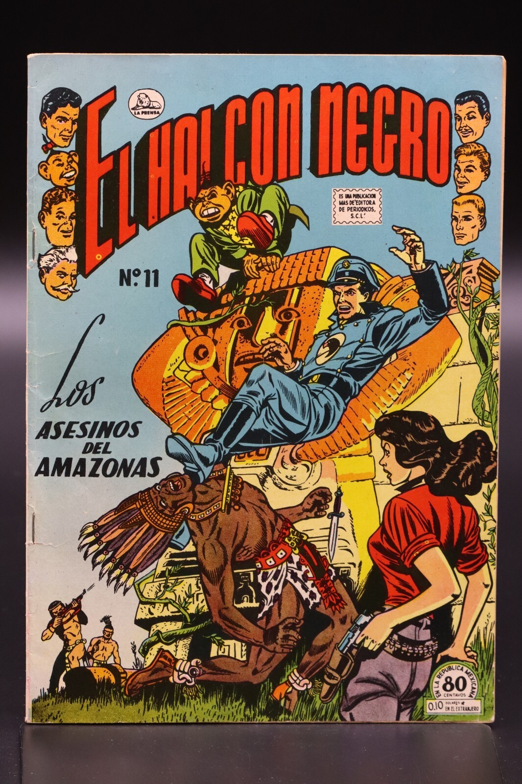 El Halcon Negro (1944) #11 Mexican Blackhawk #51 Reed Crandall Cover Ward FN