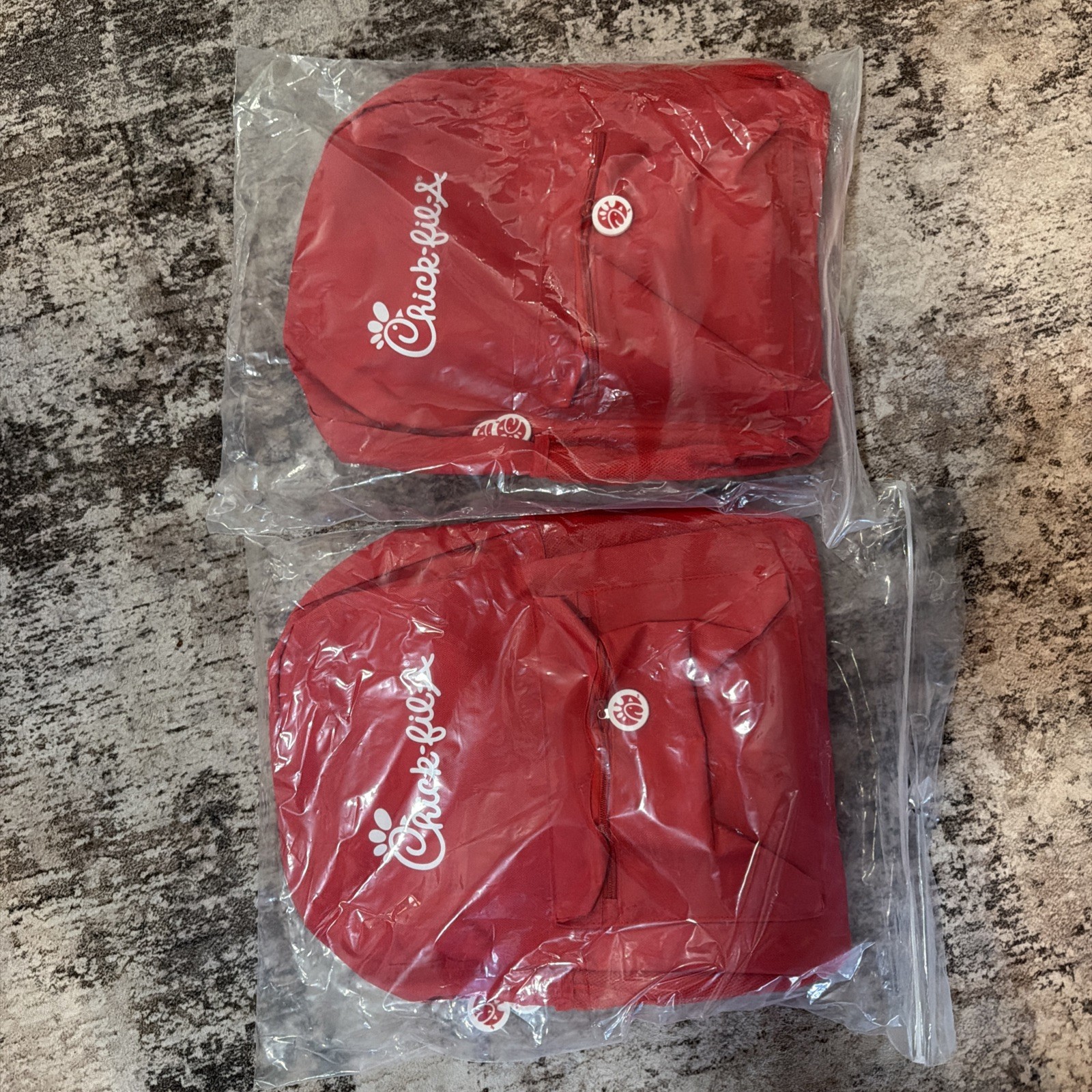 Chick-fil-A School BackPack White Red Book Bag School Collectible