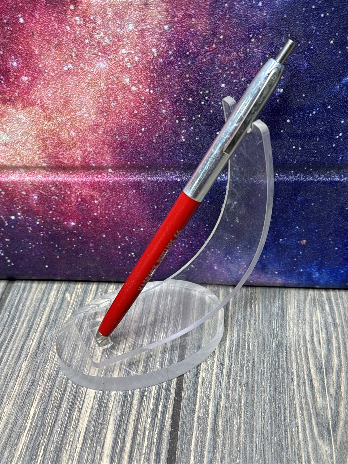 Vintage Kaspar’s Phillips 66 Ernie Hicks Wyoming Advertisement Pen 