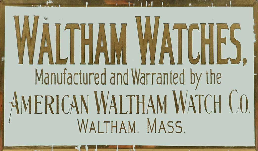 WALTHAM WATCHES MASSACHUSETTS 14 WALTHAM WATCHES MASSACHUSETTS 14