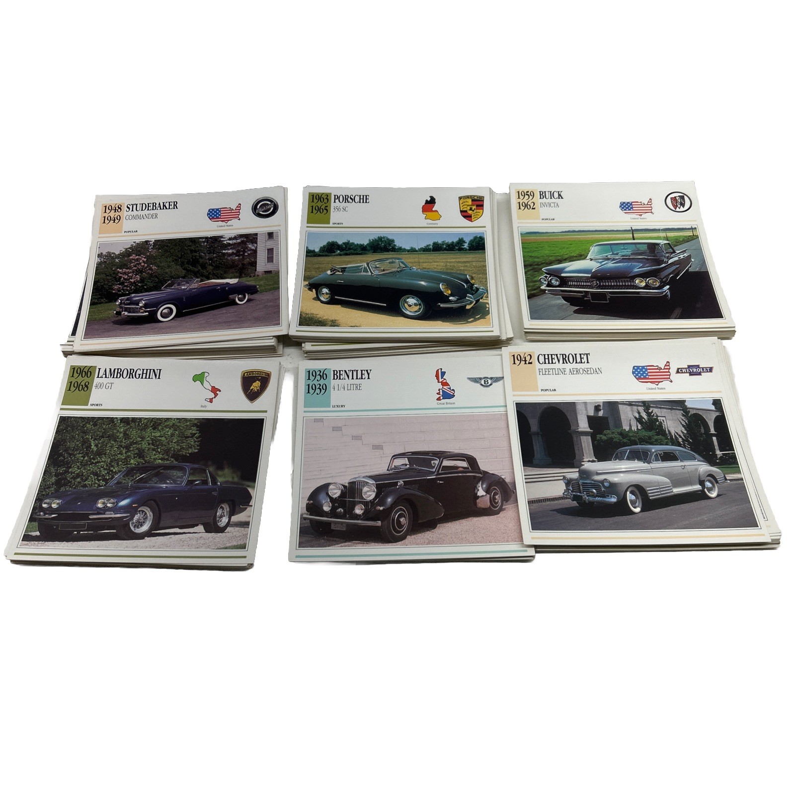 🔥RARE VINTAGE - 1991-1995 Atlas Editions Classic Cars Subscription 200 card set 🔥RARE VINTAGE - 1991-1995 Atlas Editions Classic Cars Subscription 200 card set