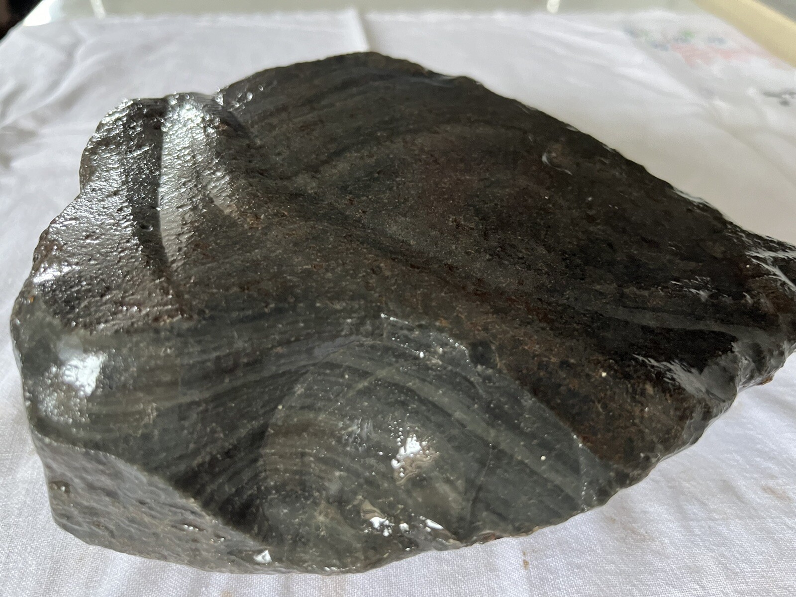 5 Pounds Black, Gray, And Orange Obsidian 5 Pounds Black, Gray, And Orange Obsidian