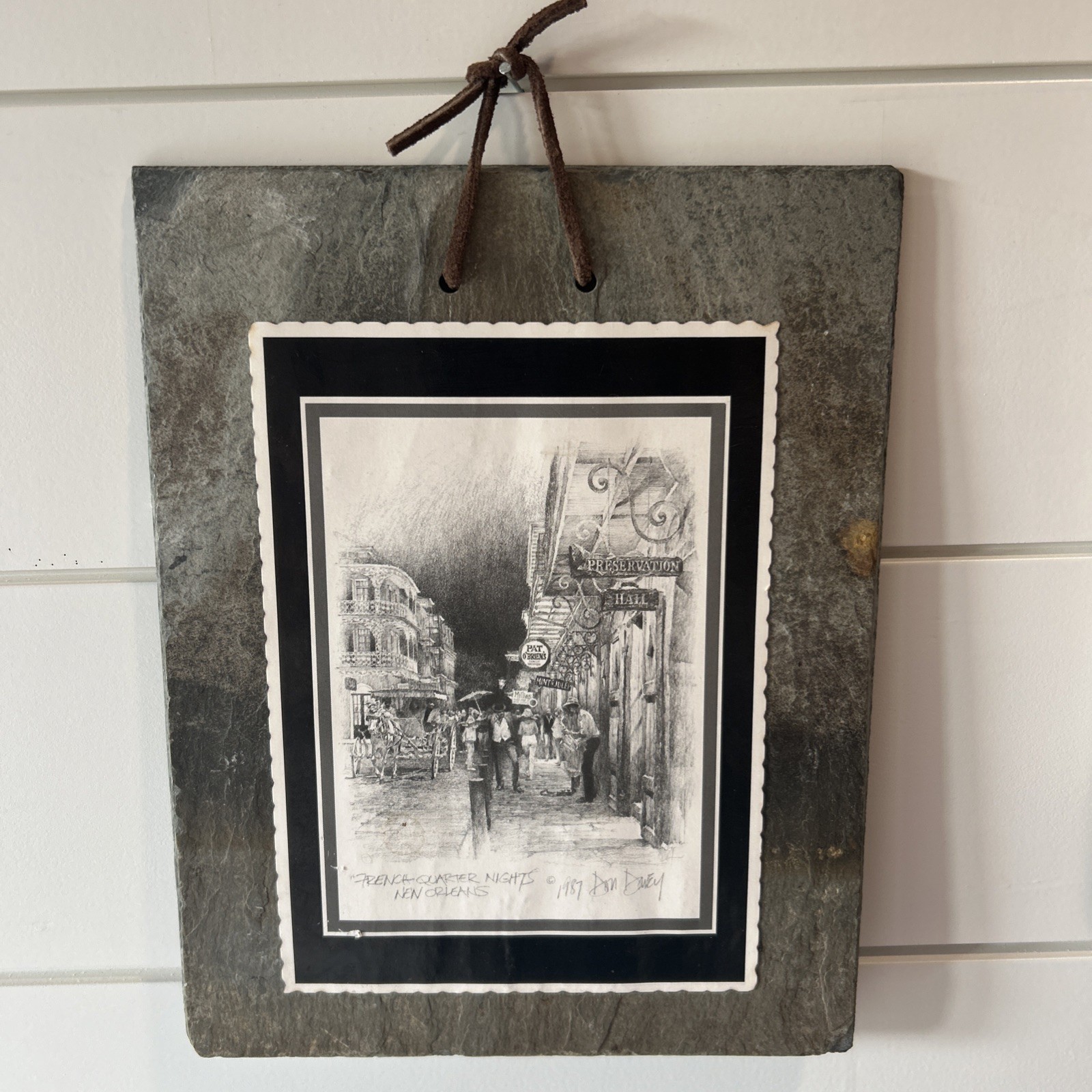 French Quarter New Orleans Historic Roofing Slate Don Davey Print Collectible French Quarter New Orleans Historic Roofing Slate Don Davey Print Collectible