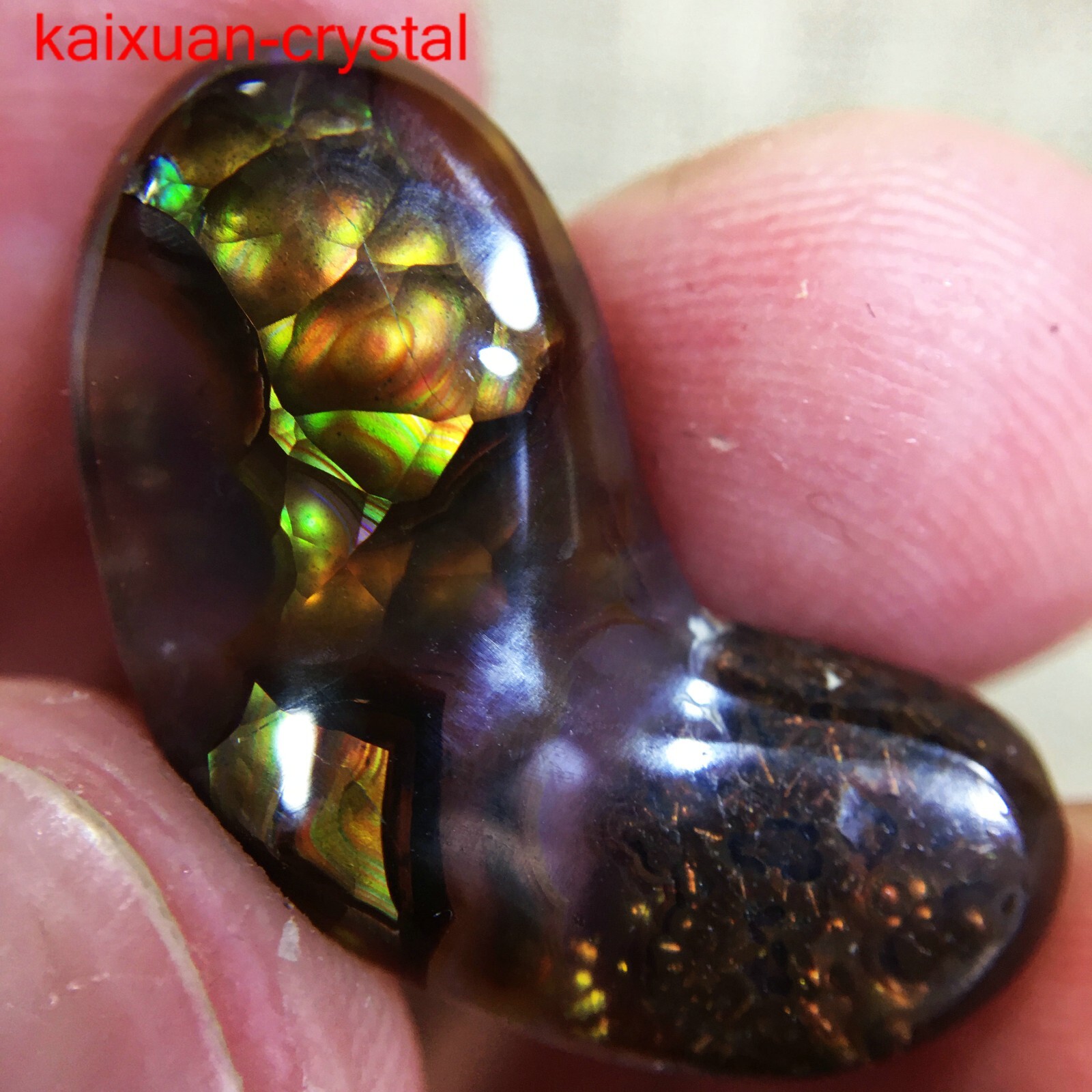 13Ct TOP GRADE Quality Genuine Natural Mexico Fire Agate Cabochon --35