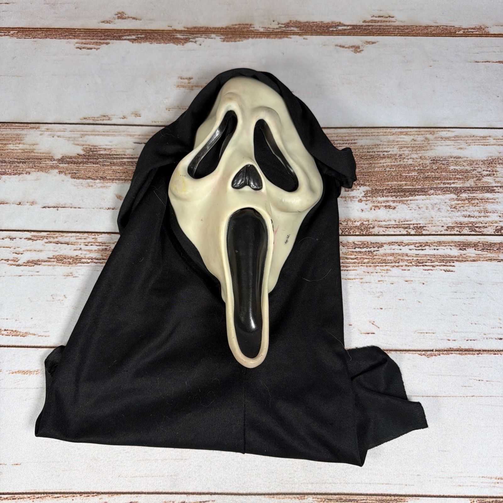 Vintage Scream Ghostface Mask Easter Unlimited Hooded Horror Halloween Prop