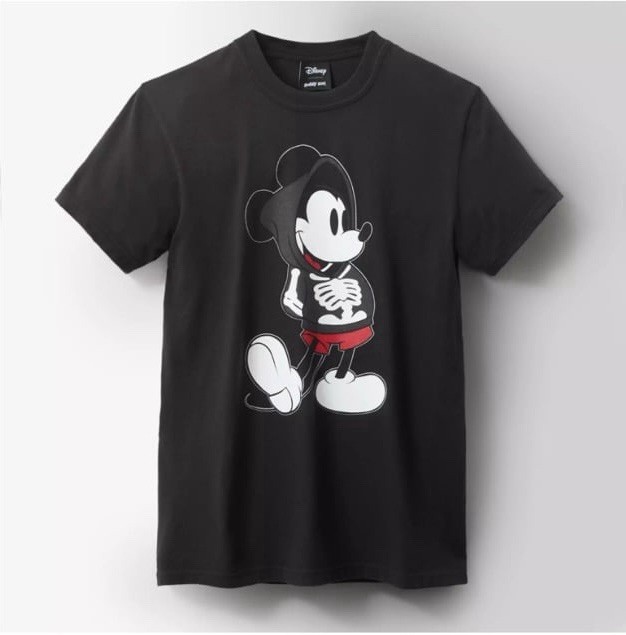 Disney x Bobby Kim Mickey Mouse skeleton tee  - SIZE M