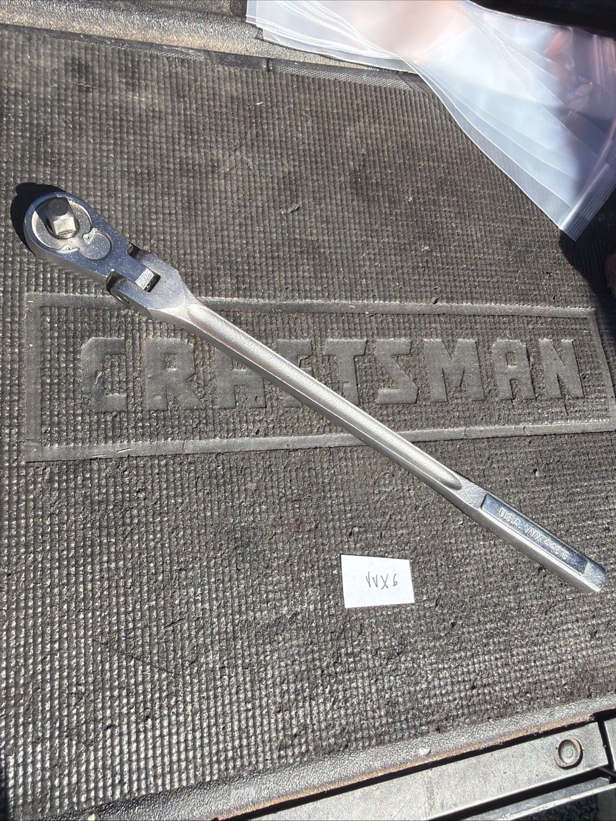 Sexy Sears Craftsman USA Nos 1/2” Drive Flex Head Ratchet Rare VVX 44816