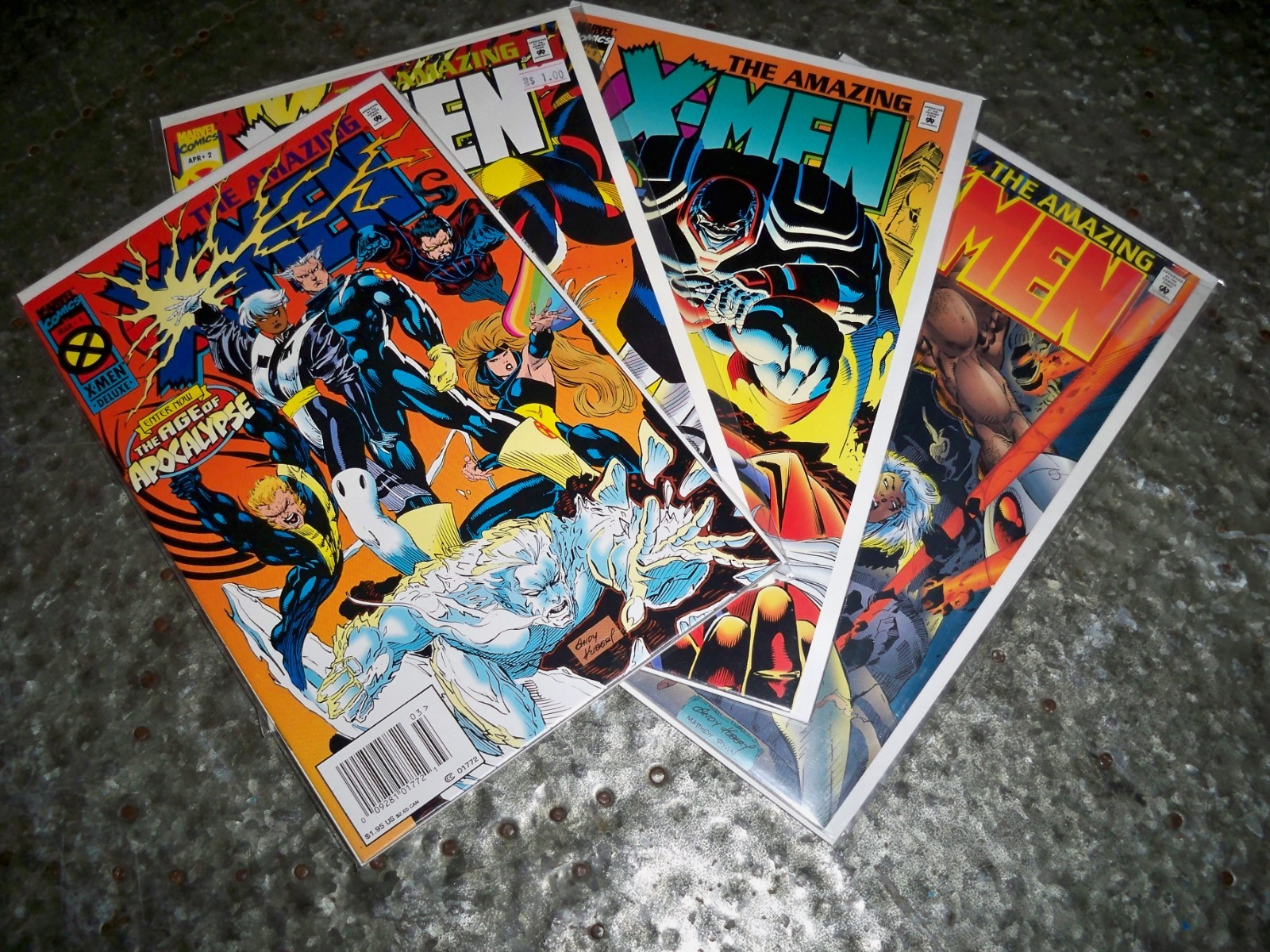 The Amazing X-Men #1-4 Full Run 1995 Lot of 4 Marvel Comics High Grade The Amazing X-Men #1-4 Full Run 1995 Lot of 4 Marvel Comics High Grade