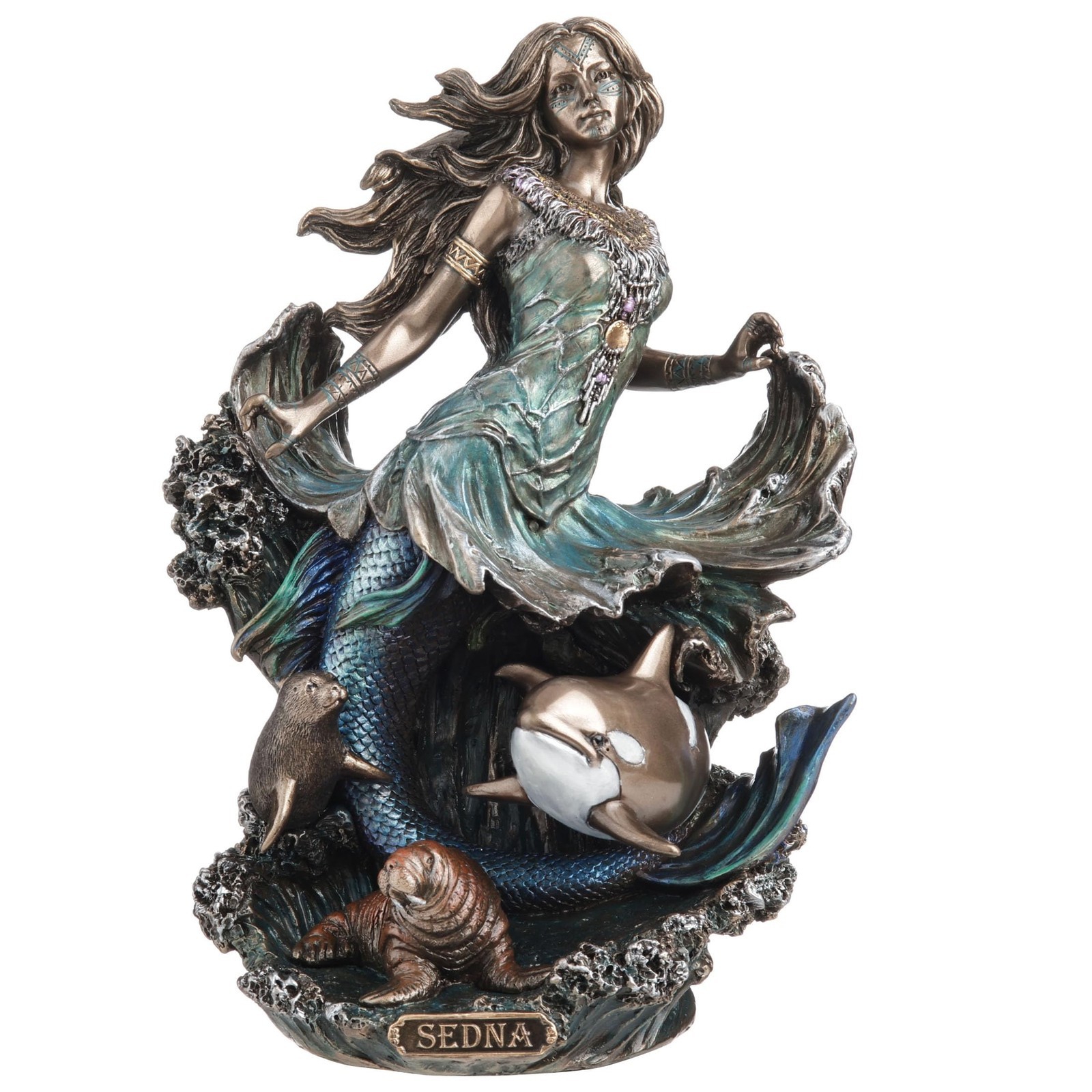 Veronese Design 8 1/2 Inch Sedna The Inuit Goddess of The Sea Veronese Design 8 1/2 Inch Sedna The Inuit Goddess of The Sea