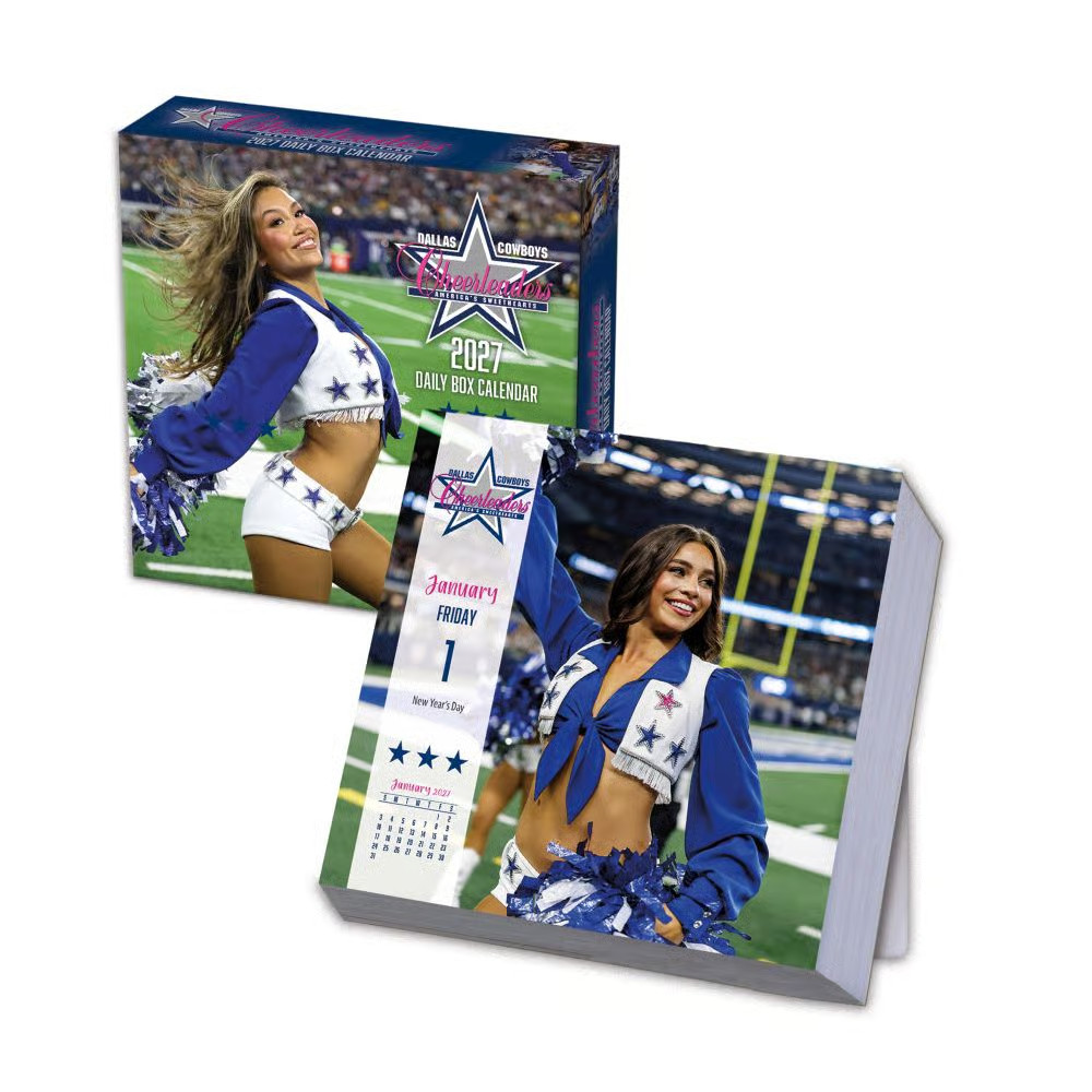 Turner Licensing, NFL Dallas Cowboys Cheerleaders 2027 Desk Calendar Turner Licensing, NFL Dallas Cowboys Cheerleaders 2027 Desk Calendar