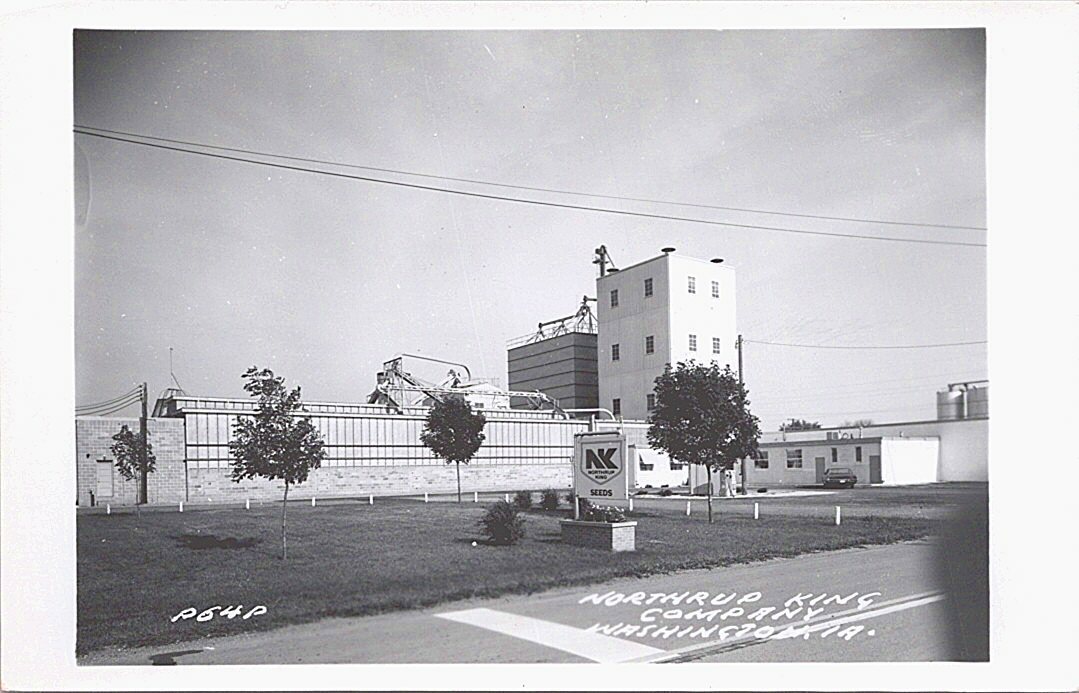 RPPC Washington Iowa Northrup King Company Factory 1950s